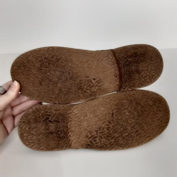 Olive Green Suede Desert Boots Lace Up Chukka Womens 8 Safari Boot Utility Gorp - Picture 10 of 10